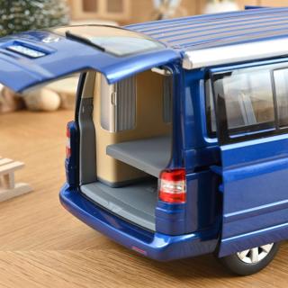 VW Bus T4 California 2003 Ravenna Blue metallic 1:18 Norev 1:18 Metallmodell