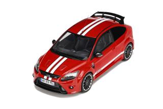 FORD FOCUS MK2 RS LE MANS RED 2010 OttO mobile 1:18 Resinemodell (Türen, Motorhaube... nicht zu öffnen!)