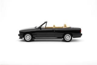 BMW E30 M3 Convertible 1989 Diamond Black Metallic 181 OttO mobile 1:18 Resinemodell (Türen, Motorhaube... nicht zu öffnen!)