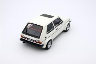 VW Volkswagen Golf GTI Mk1 ABT Alpine White 1982 OttO mobile 1:18 Resinemodell (Türen, Motorhaube... nicht zu öffnen!)