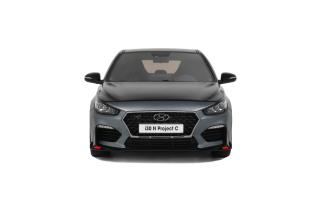 HYUNDAI I30 N PROJECT C SHOOTING STAR MET 2017 OttO mobile 1:18 Resinemodell (Türen, Motorhaube... nicht zu öffnen!)