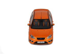 Ford Focus MK2 ST 2.5  Electric orange 2006 - Rechtslenker (999 pcs) OttO mobile 1:18 Resinemodell (Türen, Motorhaube... nicht zu öffnen!)