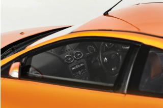 Ford Focus MK2 ST 2.5  Electric orange 2006 - Rechtslenker (999 pcs) OttO mobile 1:18 Resinemodell (Türen, Motorhaube... nicht zu öffnen!)