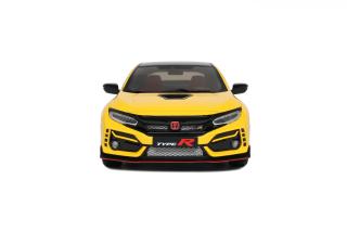 HONDA CIVIC TYPE R FK8 EURO SPEC SUNLIGHT YELLOW 2020 OttO mobile 1:18 Resinemodell (Türen, Motorhaube... nicht zu öffnen!)