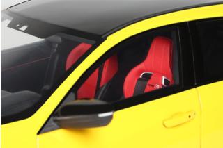 HONDA CIVIC TYPE R FK8 EURO SPEC SUNLIGHT YELLOW 2020 OttO mobile 1:18 Resinemodell (Türen, Motorhaube... nicht zu öffnen!)