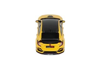 HONDA CIVIC TYPE R FK8 EURO SPEC SUNLIGHT YELLOW 2020 OttO mobile 1:18 Resinemodell (Türen, Motorhaube... nicht zu öffnen!)