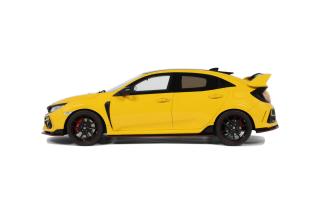 HONDA CIVIC TYPE R FK8 EURO SPEC SUNLIGHT YELLOW 2020 OttO mobile 1:18 Resinemodell (Türen, Motorhaube... nicht zu öffnen!)