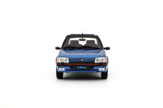 PEUGEOT 205 1.9 GTI LE MANS MIAMI BLUE 1991 OttO mobile 1:18 Resinemodell (Türen, Motorhaube... nicht zu öffnen!)