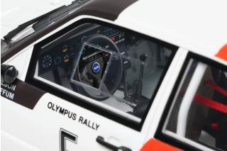 Audi Sport quattro Olympus Rally 1986 #5 John Buffum - Neil Wilson OttO mobile 1:18 Resinemodell (Türen, Motorhaube... nicht zu öffnen!)