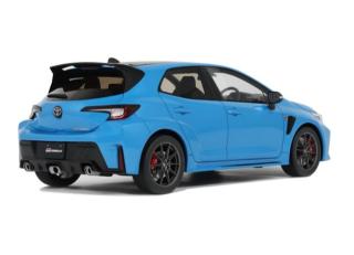 TOYOTA COROLLA GR CIRCUIT EDITION FLAME BLUE 2022 OttO mobile 1:18 Resinemodell (Türen, Motorhaube... nicht zu öffnen!)