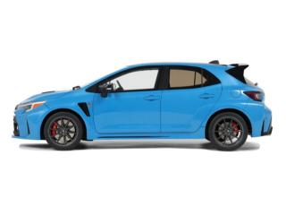 TOYOTA COROLLA GR CIRCUIT EDITION FLAME BLUE 2022 OttO mobile 1:18 Resinemodell (Türen, Motorhaube... nicht zu öffnen!)
