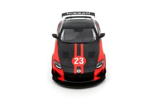 NISSAN Z GT4 (2022 SEMA SHOW) RED 2022 OttO mobile 1:18 Resinemodell (Türen, Motorhaube... nicht zu öffnen!)