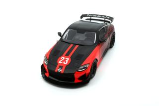 NISSAN Z GT4 (2022 SEMA SHOW) RED 2022 OttO mobile 1:18 Resinemodell (Türen, Motorhaube... nicht zu öffnen!)