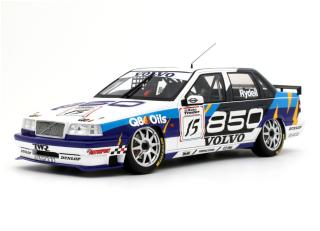 VOLVO 850 BTCC #15 R.RYDELL 1995 OttO mobile 1:18 Resinemodell (Türen, Motorhaube... nicht zu öffnen!)