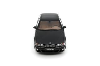 BMW E39 M5 BLACK SAPHIRE METALLIC 475 2000 OttO mobile 1:18 Resinemodell (Türen, Motorhaube... nicht zu öffnen!)