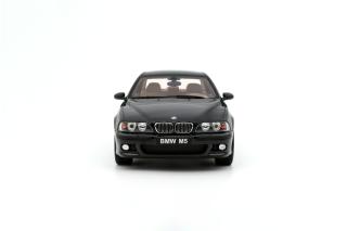 BMW E39 M5 BLACK SAPHIRE METALLIC 475 2000 OttO mobile 1:18 Resinemodell (Türen, Motorhaube... nicht zu öffnen!)