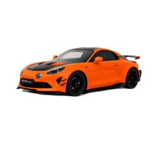 ALPINE A110R ULTIME MATTE ORANGE SOLAR 2025 OttO Pro OttO mobile 1:18 Resinemodell (Türen, Motorhaube... nicht zu öffnen!)