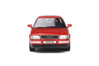 Audi 80 (B4) quattro Competition Laser Red OttO mobile 1:18 Resinemodell (Türen, Motorhaube... nicht zu öffnen!)