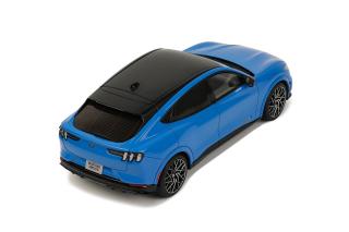 Ford Mustang Mach-E GT Performance blau 2021 OttO mobile 1:18 Resinemodell (Türen, Motorhaube... nicht zu öffnen!)
