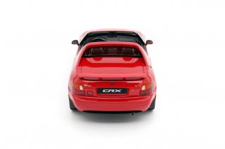 Honda Civic CRX VTI Del Sol 1995 rot OttO mobile 1:18 Resinemodell (Türen, Motorhaube... nicht zu öffnen!)