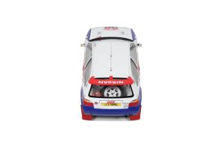 NISSAN SUNNY GTI-R WHITE TOMMI MAKINEN RALLYE WRC MONTE CARLO 1992 OttO mobile 1:18 Resinemodell (Türen, Motorhaube... nicht zu öffnen!)