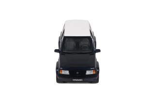 SUZUKI VITARA CABRIO JLX DEEP BLUE PEARL METALLIC 1994 OttO mobile 1:18 Resinemodell (Türen, Motorhaube... nicht zu öffnen!)