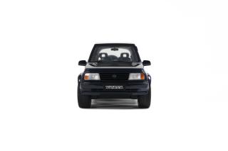 SUZUKI VITARA CABRIO JLX DEEP BLUE PEARL METALLIC 1994 OttO mobile 1:18 Resinemodell (Türen, Motorhaube... nicht zu öffnen!)