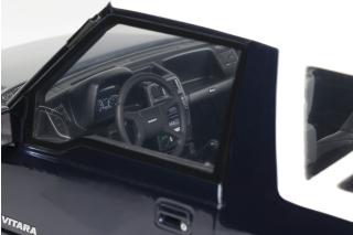 SUZUKI VITARA CABRIO JLX DEEP BLUE PEARL METALLIC 1994 OttO mobile 1:18 Resinemodell (Türen, Motorhaube... nicht zu öffnen!)