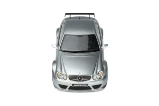 MERCEDES-BENZ C209 COUPE CLK DTM BRILLIANT SILVER 2004 OttOmobile 1:18 Resinemodell (Türen, Motorhaube... nicht zu öffnen!)