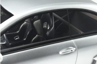 MERCEDES-BENZ C209 COUPE CLK DTM BRILLIANT SILVER 2004 OttOmobile 1:18 Resinemodell (Türen, Motorhaube... nicht zu öffnen!)