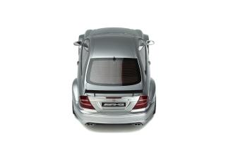 MERCEDES-BENZ C209 COUPE CLK DTM BRILLIANT SILVER 2004 OttOmobile 1:18 Resinemodell (Türen, Motorhaube... nicht zu öffnen!)