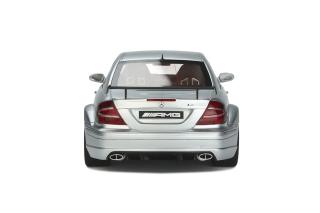 MERCEDES-BENZ C209 COUPE CLK DTM BRILLIANT SILVER 2004 OttOmobile 1:18 Resinemodell (Türen, Motorhaube... nicht zu öffnen!)