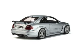 MERCEDES-BENZ C209 COUPE CLK DTM BRILLIANT SILVER 2004 OttOmobile 1:18 Resinemodell (Türen, Motorhaube... nicht zu öffnen!)