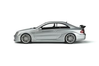 MERCEDES-BENZ C209 COUPE CLK DTM BRILLIANT SILVER 2004 OttOmobile 1:18 Resinemodell (Türen, Motorhaube... nicht zu öffnen!)