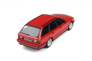 BMW E34 Touring M5 1994 Mugello Red 274 OttO mobile 1:18 Resinemodell (Türen, Motorhaube... nicht zu öffnen!)