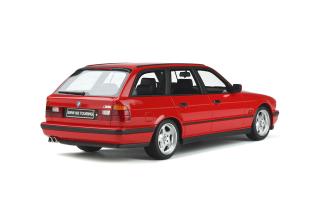 BMW E34 Touring M5 1994 Mugello Red 274 OttO mobile 1:18 Resinemodell (Türen, Motorhaube... nicht zu öffnen!)