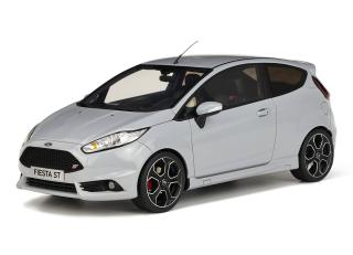 Ford Fiesta ST200 Storm Grey 2016 OttO mobile 1:18 Resinemodell (Türen, Motorhaube... nicht zu öffnen!)