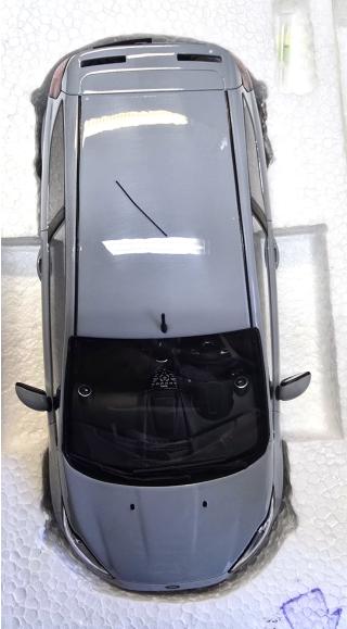 Antenne abgebrochen! Ford Fiesta ST200 Storm Grey 2016 OttO mobile 1:18 Resinemodell (Türen, Motorhaube... nicht zu öffnen!)