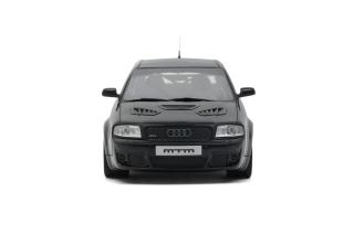 Audi RS 6 Clubsport MTM Black 2004 OttO mobile 1:18 Resinemodell (Türen, Motorhaube... nicht zu öffnen!)