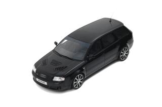 Audi RS 6 Clubsport MTM Black 2004 OttO mobile 1:18 Resinemodell (Türen, Motorhaube... nicht zu öffnen!)