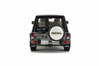 Nissan Patrol GR Y60 1992 Graphite Grey KH2 / Black OttO mobile 1:18 Resinemodell (Türen, Motorhaube... nicht zu öffnen!)