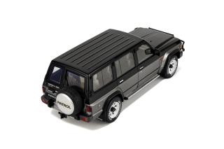 Nissan Patrol GR Y60 1992 Graphite Grey KH2 / Black OttO mobile 1:18 Resinemodell (Türen, Motorhaube... nicht zu öffnen!)