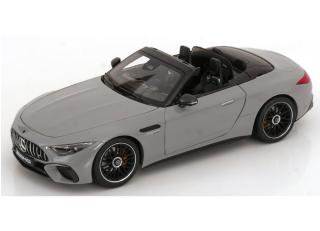 MERCEDES BENZ - SL-CLASS SL63 AMG (R232) 4MATIC CABRIOLET SPIDER 2021 - GREY BLACK iScale 1:18