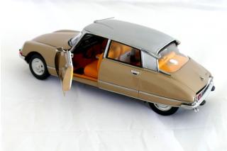 Citroën DS 23 Pallas (1974) - SABLE METALLISE / silver top \"Limited 1000 pieces\" Norev 1:18 Metallmodell 2 Türen und Motorhaube zu öffnen!