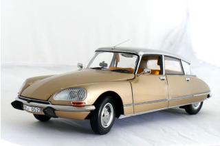 Citroën DS 23 Pallas (1974) - SABLE METALLISE / silver top \"Limited 1000 pieces\" Norev 1:18 Metallmodell 2 Türen und Motorhaube zu öffnen!