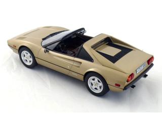 Ferrari 308 GTS Quattrovalvole oro chiaro - leather: brown \"Limited 1000 pieces\" - Sticker on the box Norev 1:18 Metallmodell (Türen/Hauben nicht zu öffnen!)