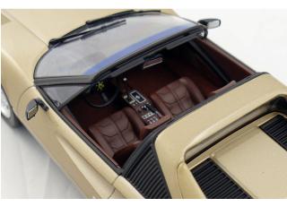 Ferrari 308 GTS Quattrovalvole oro chiaro - leather: brown \"Limited 1000 pieces\" - Sticker on the box Norev 1:18 Metallmodell (Türen/Hauben nicht zu öffnen!)