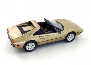 Ferrari 308 GTS Quattrovalvole oro chiaro - leather: brown \"Limited 1000 pieces\" - Sticker on the box Norev 1:18 Metallmodell (Türen/Hauben nicht zu öffnen!)