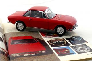 Lancia Fulvia 1600 HF Lusso (1971) red Limited 1000 pieces Norev 1:18 Metallmodell 2 Türen, Kofferraum und Motorhaube  zu öffnen!