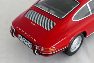 Porsche 911 L (1968) - polo red limited edition 1000 pieces Norev 1:18 Metallmodell (Türen/Hauben nicht zu öffnen!)